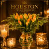 A burst of sunshine captured in a bouquet with yellow tulips and