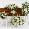 A serene, formal tribute that brings calm and dignity to a funeral