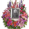 Devotion is expressed and beautiful memories cherished with this deep-hued and softly