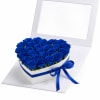 Make every moment unforgettable with our Blue Eternal Rose Heart Box. This
