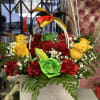 Small bags with roses 