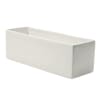 White ceramic table planter 