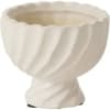 An exquisite matt swirling textured vase available in two sizes. 