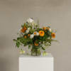 A fresh, garden-picked bouquet with a seasonal autumn leaning, perfect as an