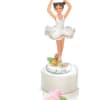 Enhance your space with the timeless beauty of this ballerina figurine, featuring
