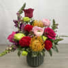 Velvet Fire bursts into the room with a lively mix of red