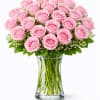 2 Dozen Light Pink Roses

*Vase/container may vary depending on availability of stock