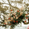 The Classic Crescent
An elegant, beautifully curated focal arrangement designed to frame your