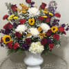 Magnificent sympathy floral arrangement that stuns and is perfect when a smaller