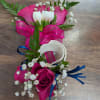 Upgrade this arrangement with a curated selection of exotic flowers to create