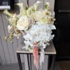 Luxury Line Floral with lush white hydrangea.