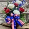 A bold, patriotic statement that makes the moment feel like a celebration-this