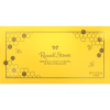 Sunny yellow packaging and a playful honeycomb-and-bee design make this Russell Stover