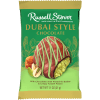A single Russell Stover Dubai Style chocolate bar makes a refined little