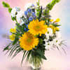Bring the beauty of a sunlit wildflower meadow indoors with Golden Meadow