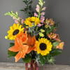 Bright and bold flowers, perfect for brightening someone's day!