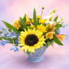 Fresh, cheerful, and inspired by the beauty of a blooming countryside, Bluebird