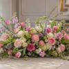 Soft pastels and a relaxed garden feel make this Spring Time centerpiece