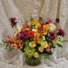 Bright, cheerful, and bursting with sunshine, Sherbet Smiles is a vibrant floral