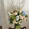 A tender ode to the Hamptons, 2 dozen Roses, Spray Roses, Hydrangeas