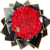 Go big this Valentine&rsquo;s Day with our luxurious 50 Red Roses arrangement.