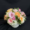 Penelope is a mini version of our fan-favorite Mabeline. Lisianthus is added