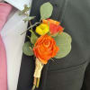 Prom or Wedding boutonniere. Not specifically for men. Can be for any