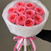 Elegant, timeless, and effortlessly romantic, our Garden Rose Bouquet features premium pink