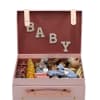 Gift box with assorted chocolates and BABY letters