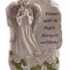 "Forever with the angels Always in our Hearts" Stone made of Polyresin