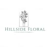 Hillside Floral logo with a simple line-drawn flower emblem