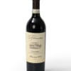 Bottle of Florentia Chianti Riserva 2019 red wine with cream label on a white background