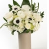 A refined arrangement inspired by Boca Raton, featuring sophisticated white, green and