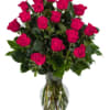 Our classic 18 hot pink roses are designed with long-stem 70 cm