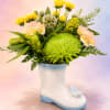 Full of sweet charm and sunny personality, Little Boots, Big Blooms is