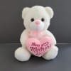 Soft and cuddly teddy bear plush, perfect for Mother&rsquo;s Day gifting. A
