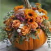 Radiate autumn&rsquo;s golden glow with our Golden Ember Pumpkin, a vibrant seasonal