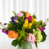 A lively burst of color that feels like a garden in full