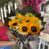 Included: Sunflowers, Greenery, Fillers, Paper.
Standard 6 Sunflowers.// 
Deluxe 12 Sunflowers.//
You may request