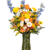 Custom Bouquet filled with the colors of the summer sky! All things
