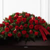 "
The FTD Dearly Departed Casket Spray bursts with the love and 
passion