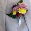 Colorful boutonier.