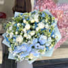 Huge Mix of flowers with peonies.