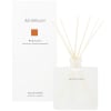 White reed diffuser bottle with boxed packaging