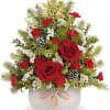 Teleflora's Winter Holly Tree Bouquet is a fresh take on a Christmas