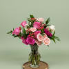 Enjoy the overwhelming beauty of these deep pinks and reds with Pure