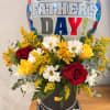 
Flower varieties and balloon designs may vary based on seasonal availability while