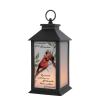 This lantern reads "A messenger from Heaven, my spirit will live on