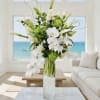Zantedeschias Flower Bouquet: Tall and Elegant calla lilies arrangement accented with calla
