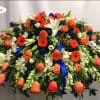 Lasting Memories is a beautiful casket cover thoughtfully designed to honor a